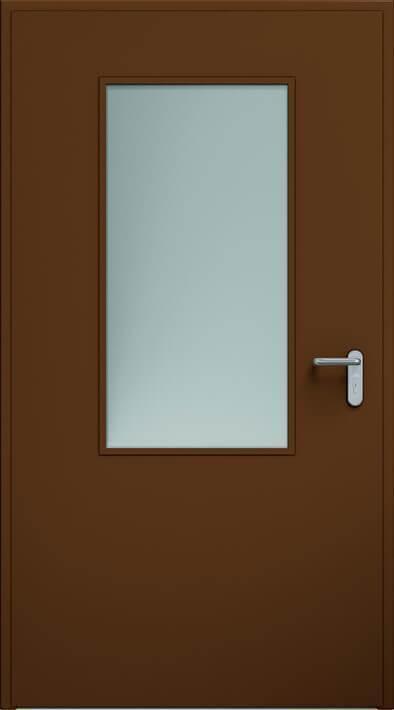 Drzwi z przeszkleniem | ral8014